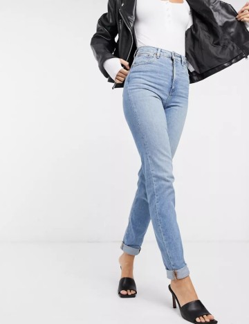 Jeans ASOS, albastru