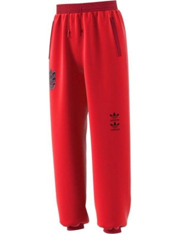 Pantaloni de trening Adidas, roșu