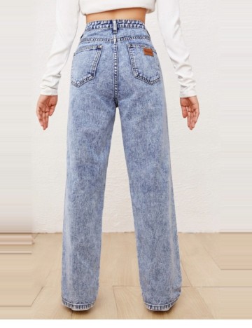 Jeans Shein, albastru