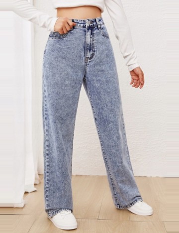 Jeans Shein, albastru