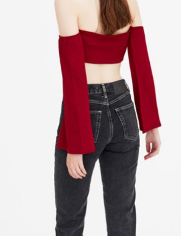 Top Pull&Bear, roșu