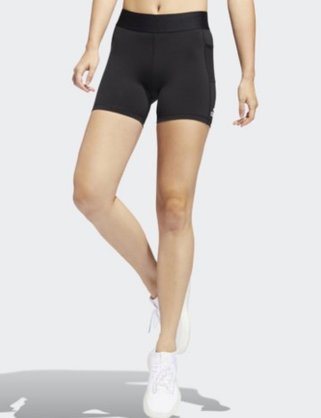 Colanți scurți Adidas, negru