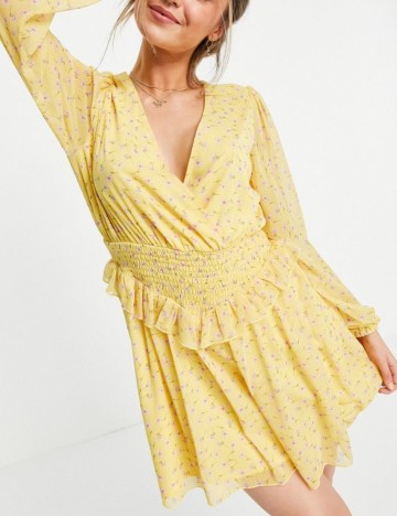 Rochie mini ASOS, galben