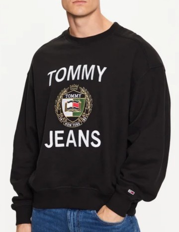 Bluză Casual Tommy Jeans, negru