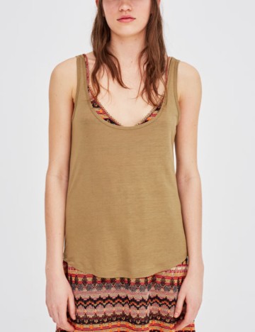 Maiou casual Pull&Bear, kaki