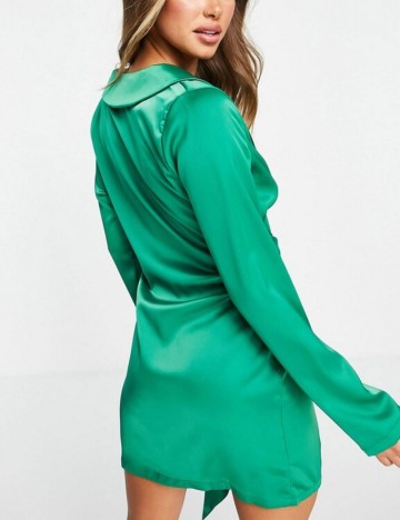Rochie mini IN THE STYLE, verde