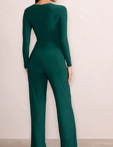 Salopetă lungă Club L London, verde