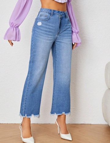 Jeans Shein, albastru