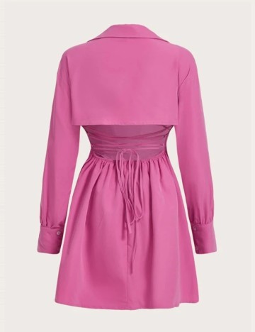 Rochie mini Shein Curve+, roz