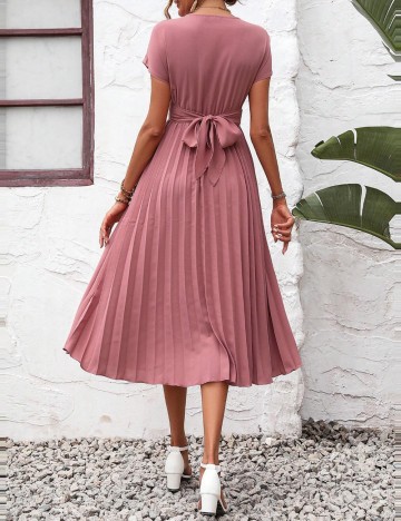 Rochie midi Shein, roz