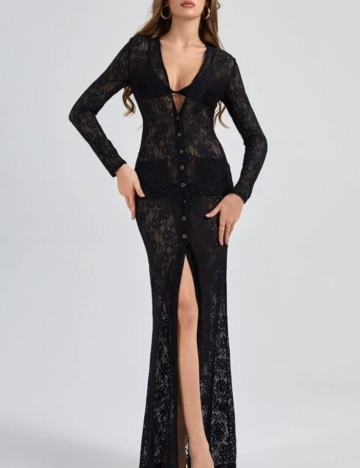 Rochie maxi Shein, negru