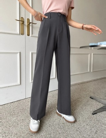 Pantaloni Shein, gri