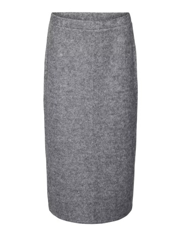 Fustă midi Vero Moda, gri