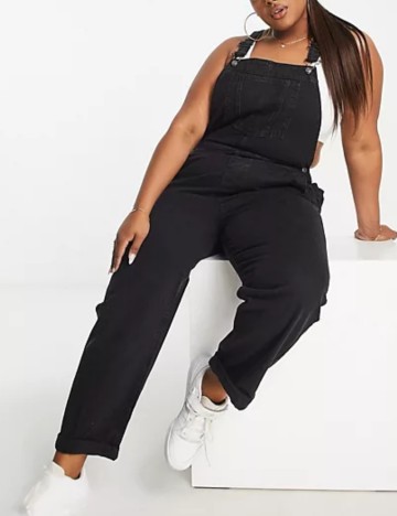 Salopetă de blugi ASOS, negru