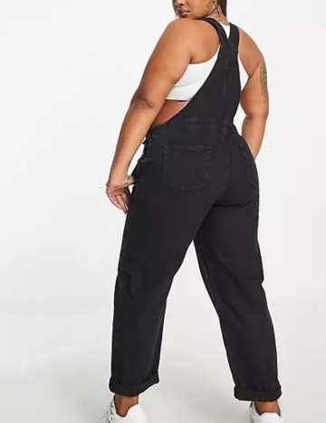 Salopetă de blugi ASOS, negru