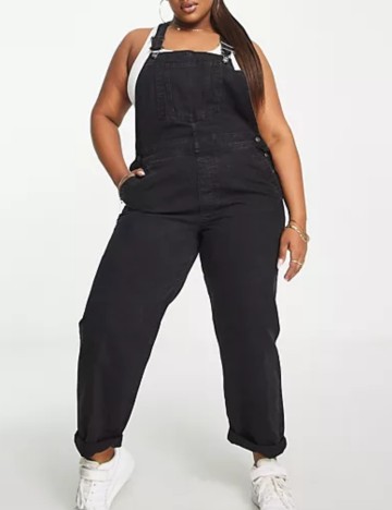 Salopetă de blugi ASOS, negru