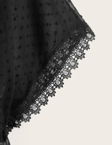 Kimono Shein Curve+, negru
