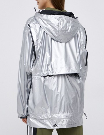 Jachetă Adidas, argintiu