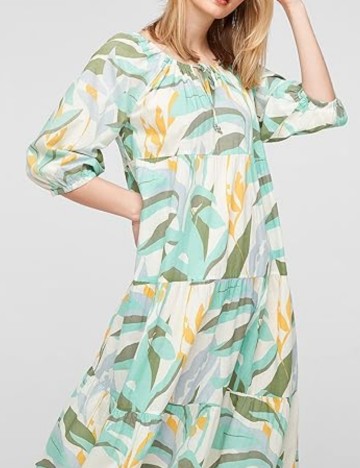 Rochie maxi s.Oliver, mix culori