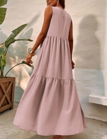 Rochie maxi Shein, roz