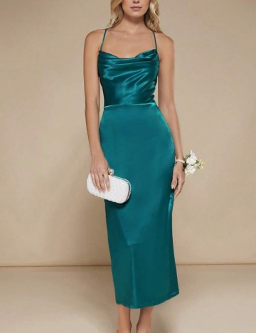 Rochie midi Shein, verde