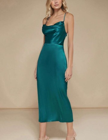 Rochie midi Shein, verde