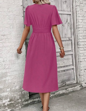 Rochie midi Shein, roz