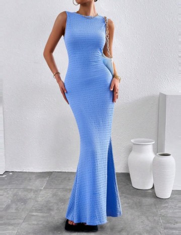 Rochie maxi Shein, albastru