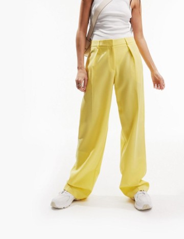 Pantaloni ASOS, galben