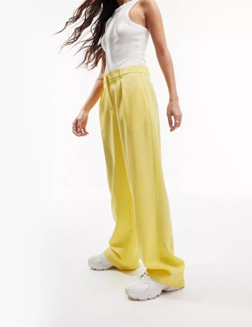 Pantaloni ASOS, galben