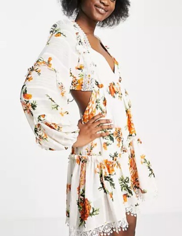 Rochie mini ASOS, mix culori