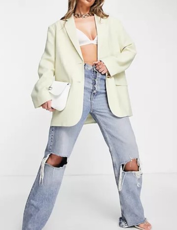 Sacou clasic ASOS, verde