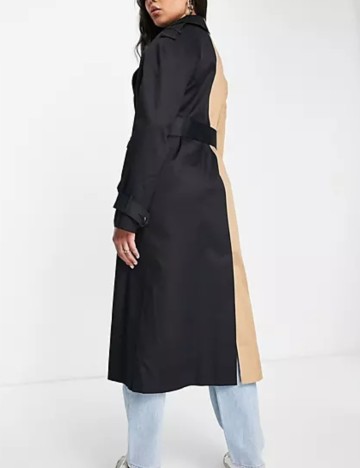 Trench ASOS, mix culori
