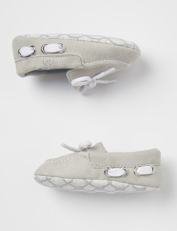 Mocasini River Island, gri deschis