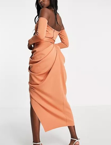 Rochie maxi ASOS, cărămiziu