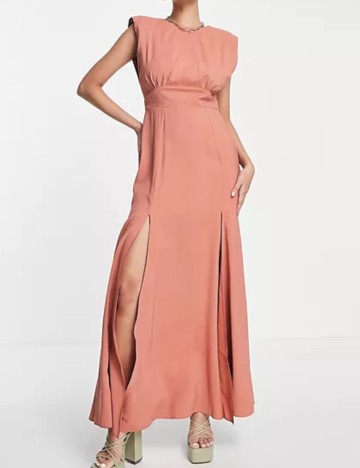 Rochie maxi ASOS, cărămiziu