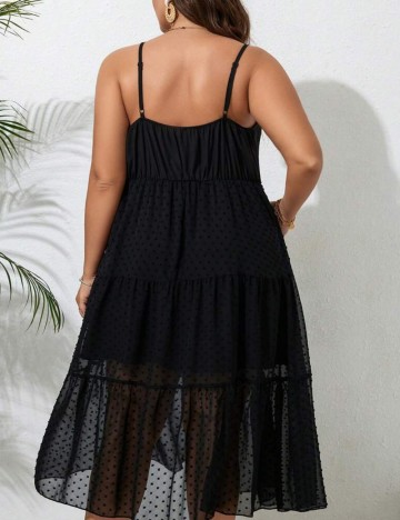 Rochie midi Emery Rose by Shein, negru
