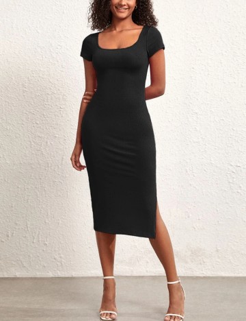 Rochie midi Shein, negru