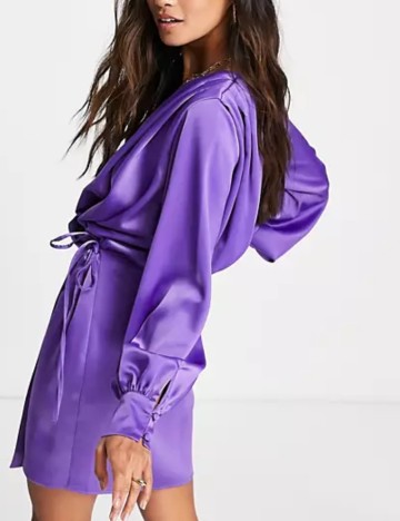 Rochie mini ASOS, mov