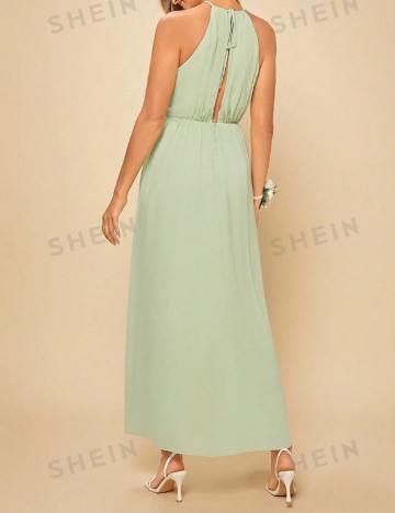 Rochie maxi Shein, verde