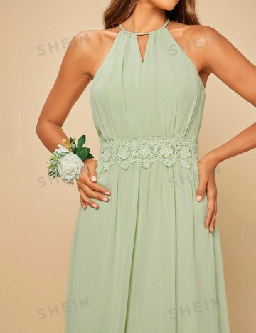 Rochie maxi Shein, verde