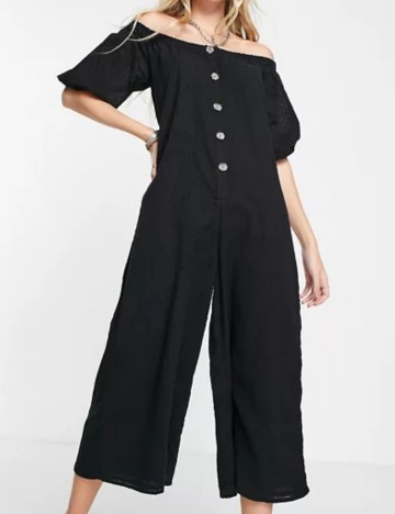 Salopetă ASOS, negru