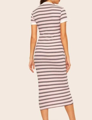 Rochie midi Shein, mix culori
