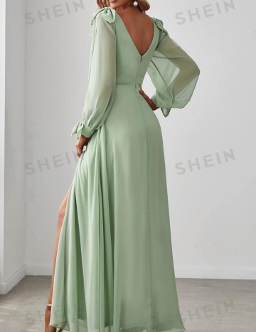 Rochie maxi Ever pretty by Shein, verde menta