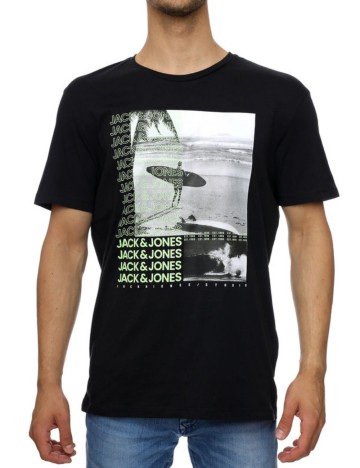 Tricou Jack & Jones, negru