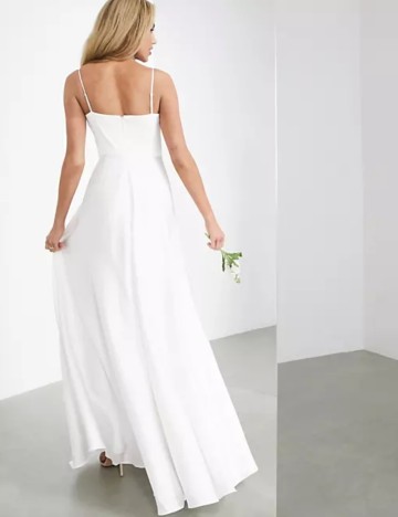 Rochie de ocazie și bridal ASOS, alb