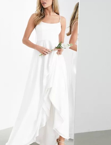 Rochie de ocazie și bridal ASOS, alb