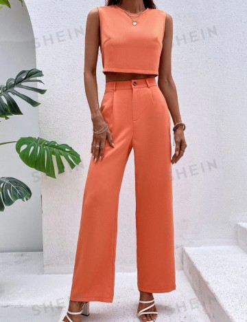 Compleu Shein, portocaliu