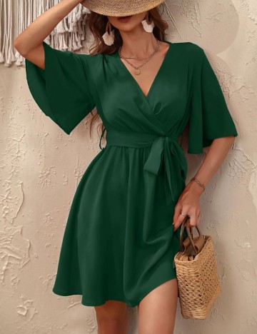 Rochie mini Shein, verde