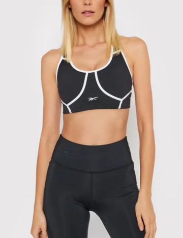Top sport Reebok, negru